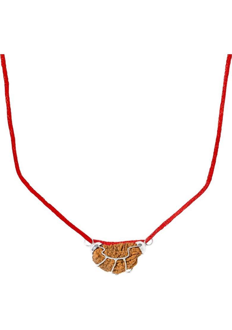 DIVINE HINDU 1 Mukhi Original Rudraksha Bead | Divine Symbol | Lab Certified | Spiritual Use Wood Pendant - Indya