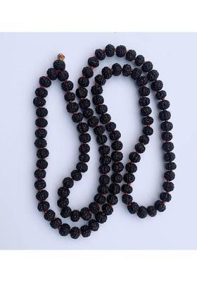 Black 5 Mukhi (FACE) 108+1 Beads Siddh Rudraksha Wood Chain