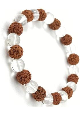 Wood, Crystal Bracelet