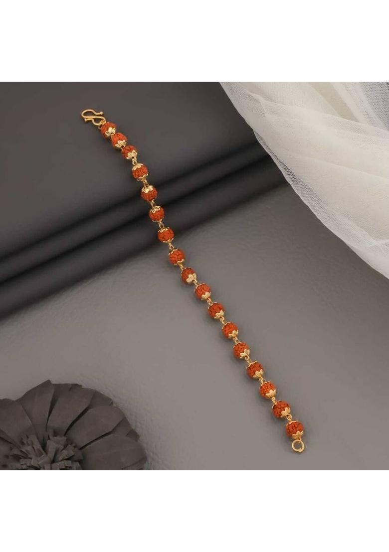 Brass Rhodium Bracelet - Indya