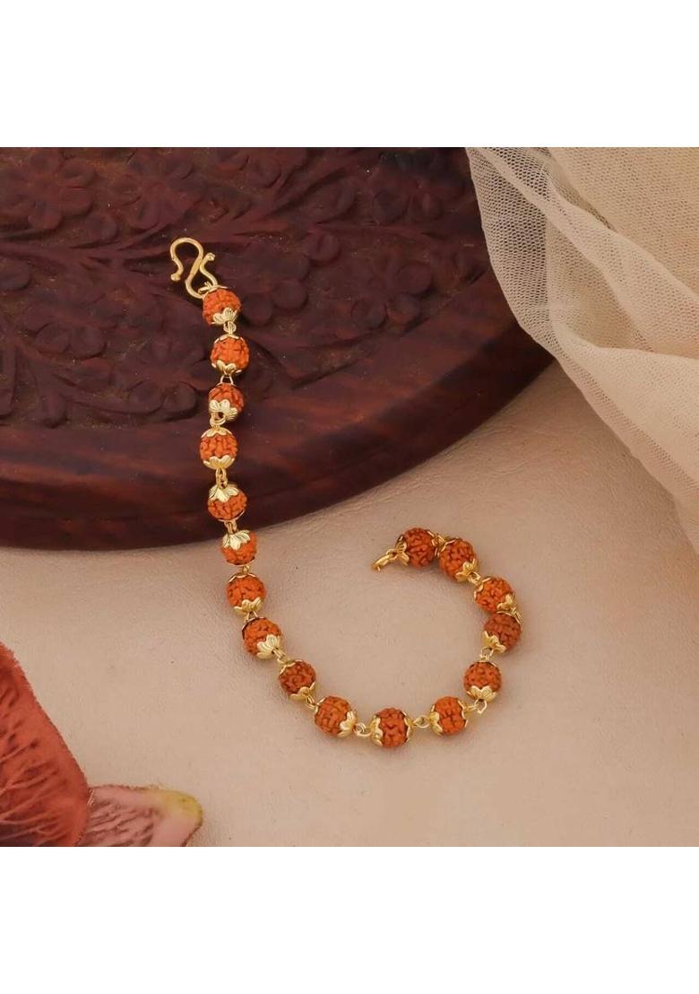 Brass Rhodium Bracelet - Indya