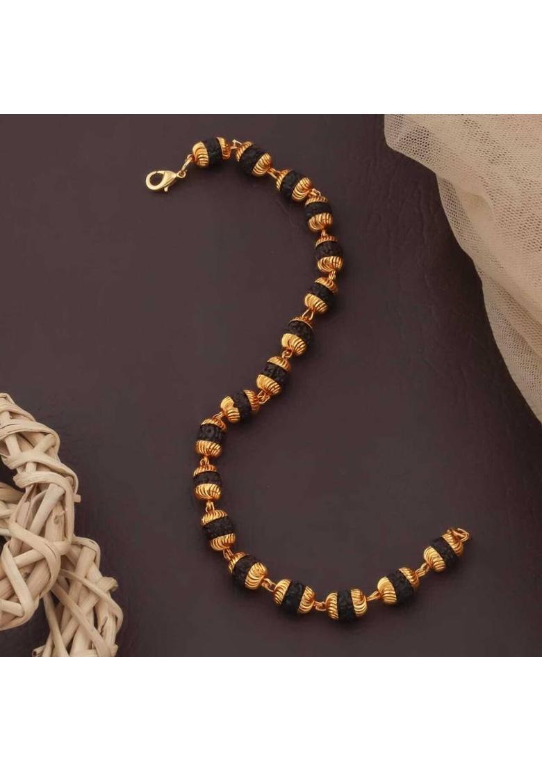 Brass Rhodium Bracelet - Indya