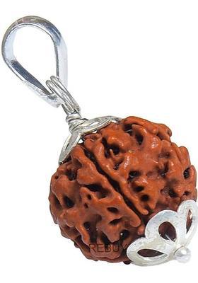 Divine rudras ORIGINAL(NEPALI) 5 MUKHI RUDRAKSHA Wood Pendant
