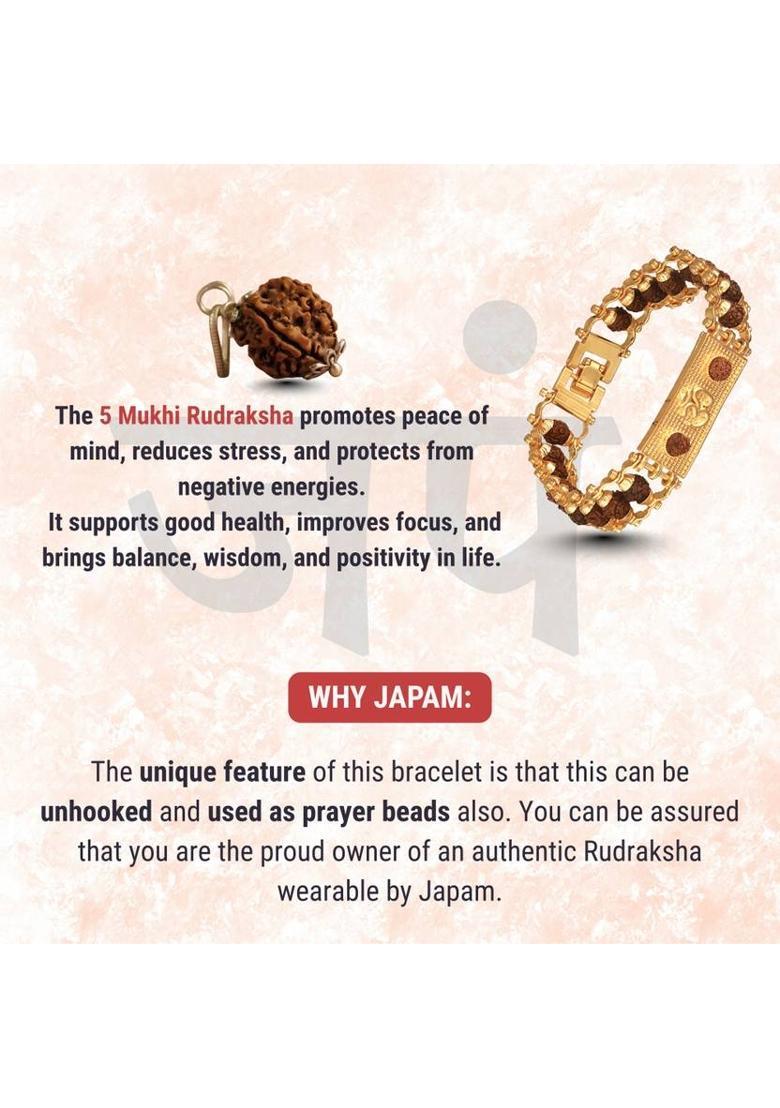 Brass Gold-plated Bracelet - Indya