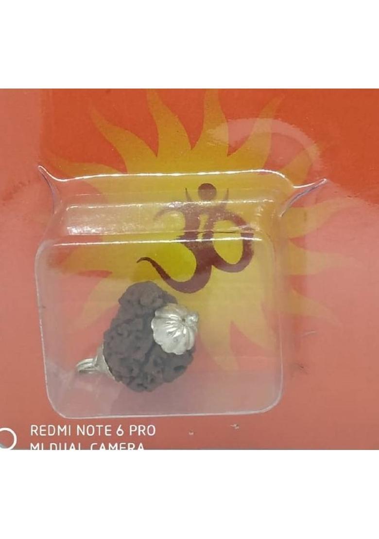 Embellish Shree Ganesh Rudraksha Original Wood Locket - Indya