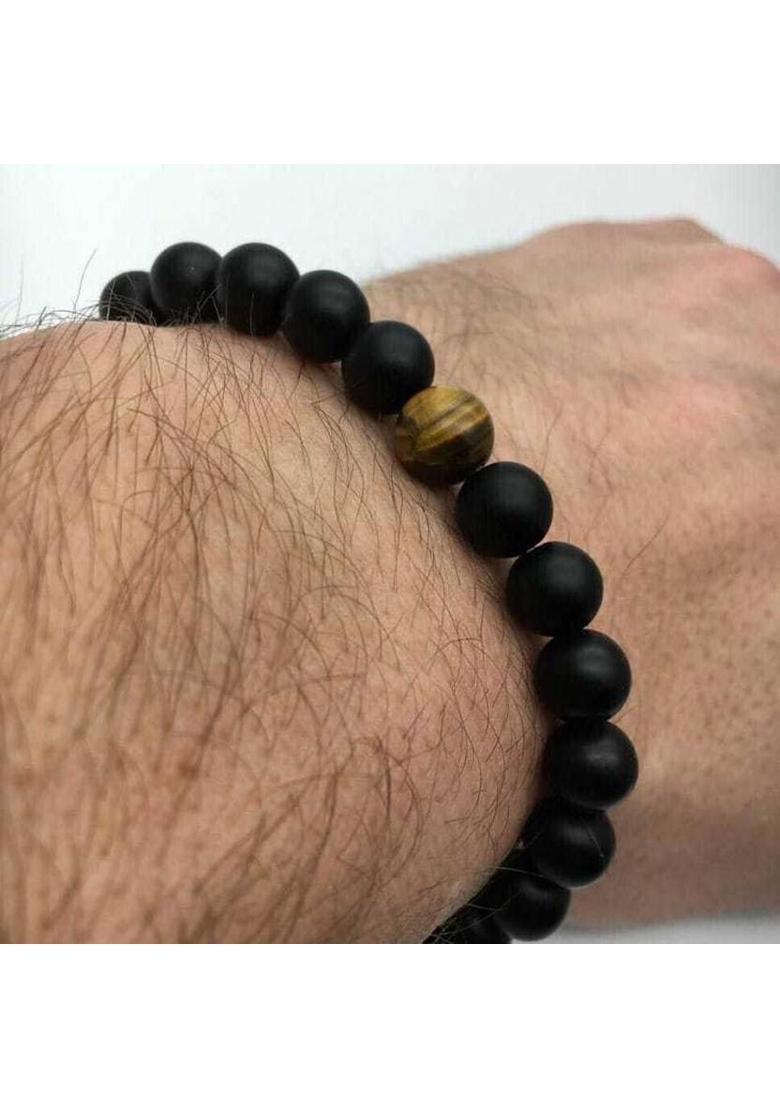 Stone Beads, Agate, Quartz Bracelet - Indya