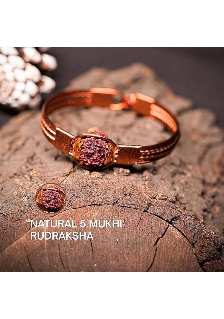 Brass Rhodium Bracelet - Indya