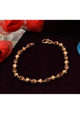 Rudraksha Brass Bracelet