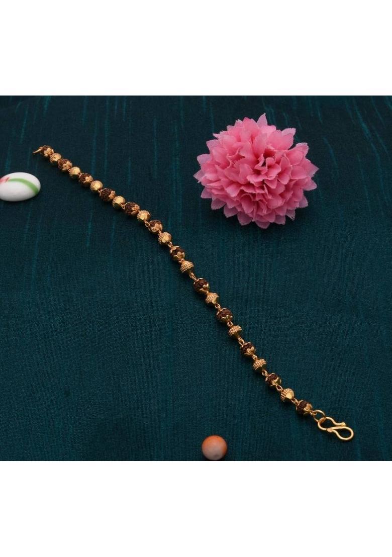 Rudraksha Brass Bracelet - Indya