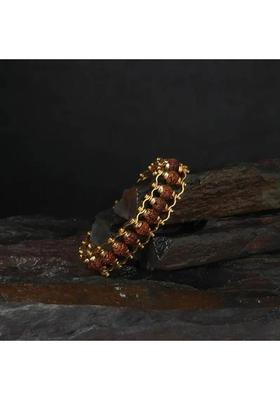 Rudraksha Gold-plated Bracelet