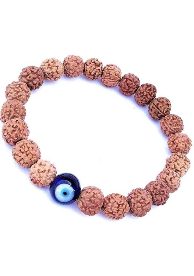 Stone, Rudraksha Bracelet&nbsp;&nbsp;(Pack of 2) - Indya
