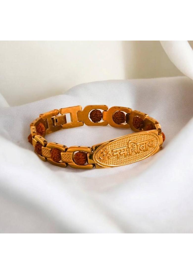 Brass Gold-plated Bracelet - Indya