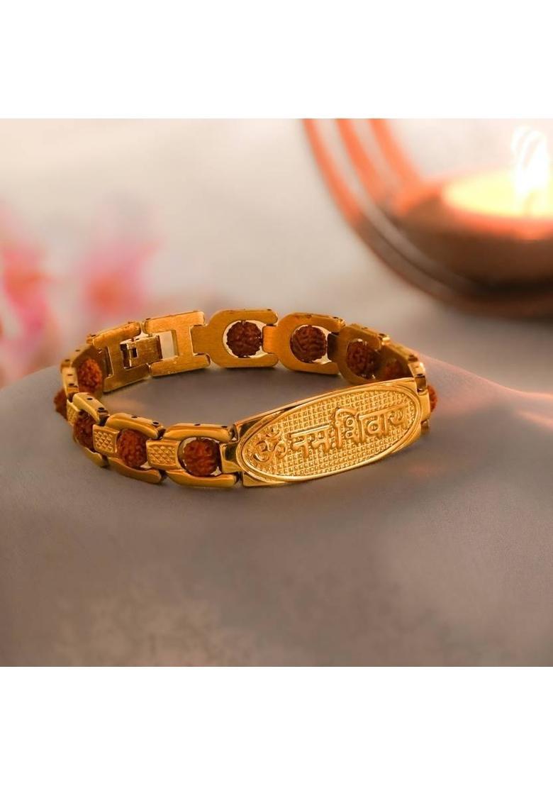 Brass Gold-plated Bracelet - Indya