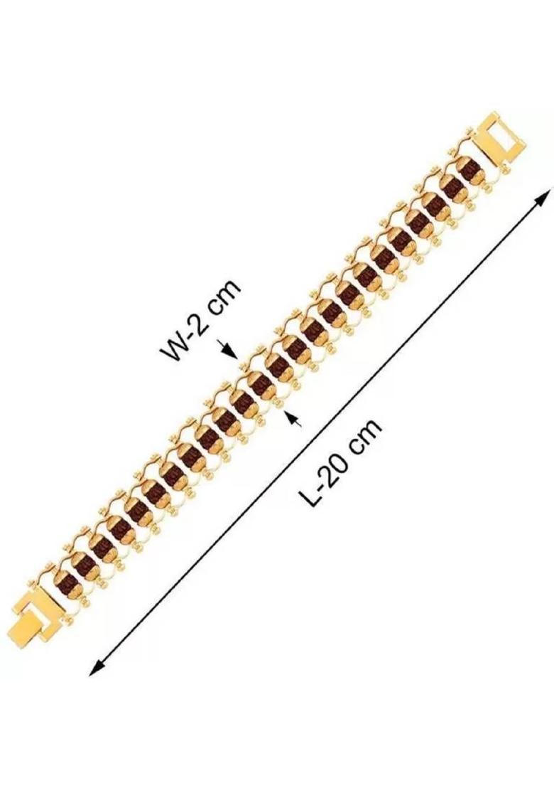 Stainless Steel Gold-plated Bracelet - Indya