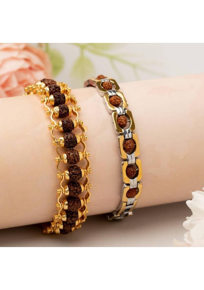 Brass Gold-plated Bracelet - Indya