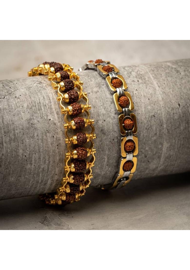 Brass Gold-plated Bracelet - Indya