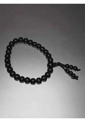 Original Karungali Bracelet by Lucky Rudraksha 8mm Black Ebony Wood Chain