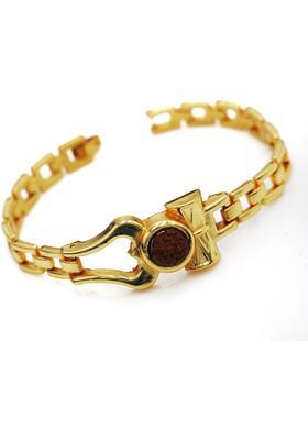 Rudraksha Gold-plated Bracelet
