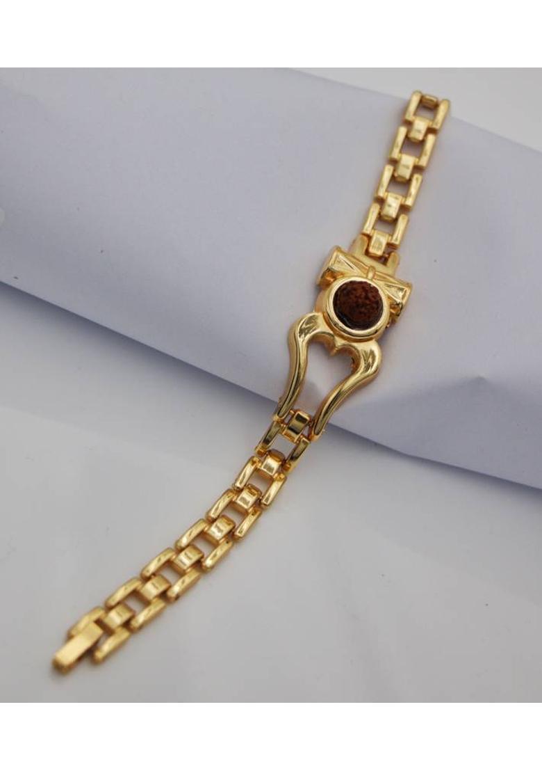 Rudraksha Gold-plated Bracelet - Indya