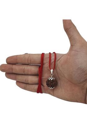 Baku Jewellery Silver Beads Brass, Wood Pendant