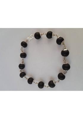 Wood, Silver Bracelet