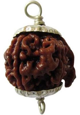 SSG Collections | Ganesh Rudraksha Pendant With Lab Certificate, Nepal Originated Rudraksh | 100% Original & Natural Rudrakash | Wood Pendant