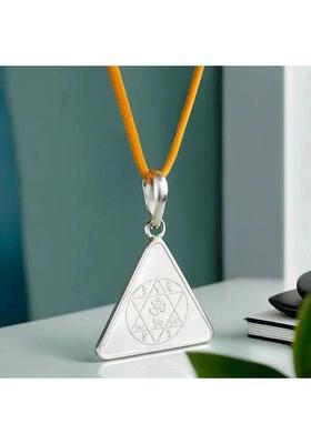 Trishakti Pure Silver Shri Gayatri Yantra Pendant/locket For Men & Women, 7 gm Silver Yantra&nbsp;&nbsp;(Pack of 1)