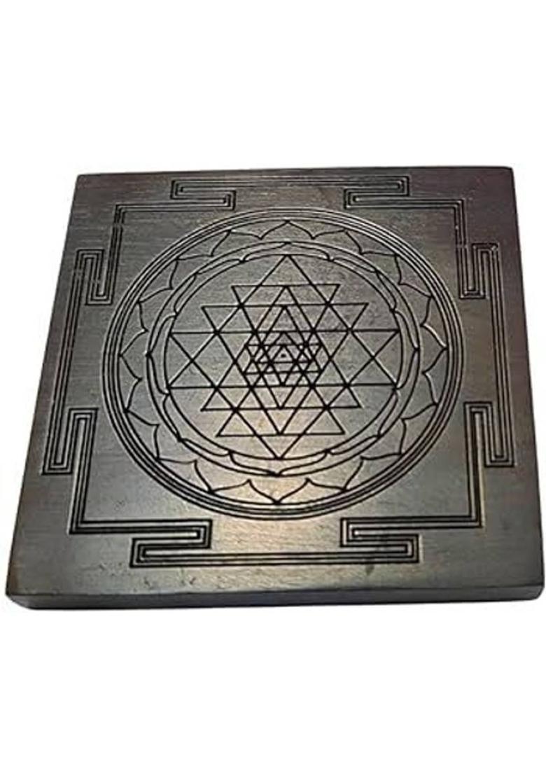 numeroastro Shri Yantra (Laxmi Yantra) In Pure Copper (3 Inches) (1 Pc) Copper Yantra&nbsp;&nbsp;(Pack of 1) - Indya