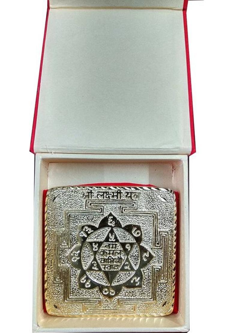 Kesar Zems Energised Laxmi Yantra Plated Yantra - Indya