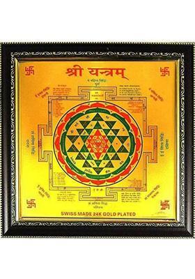 SHRI ASTHA VINAYAK Sampoorna Shri Shree Yantra for Health, Wealth & Prosperity Wooden Yantra&nbsp;&nbsp;(Pack of 1)