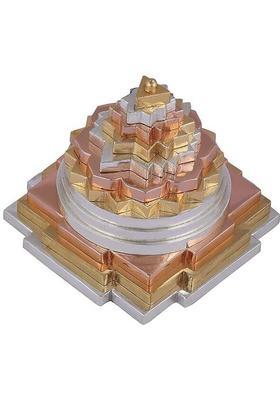 DARIDRA BHANJAN Meru Prustha Shree Yantra, Meru Yantra, Yantra for Pooja Brass Yantra&nbsp;&nbsp;(Pack of 1)