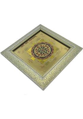 AAMEZING PRODUCTS Shri Yantra 20.5 x 20.5 for Health Wealth and Prosperity Wooden Yantra&nbsp;&nbsp;(Pack of 1)