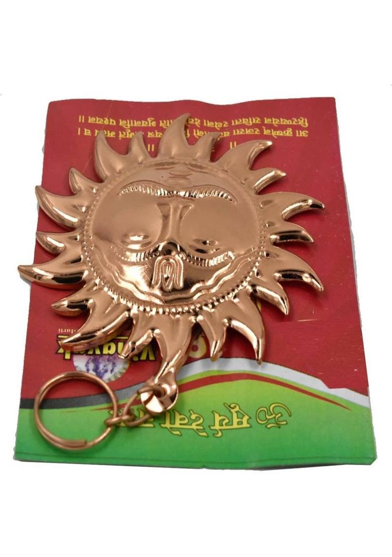 faynci Shree Surya Narayan Copper Yantra - For Health, Wealth, Prosperity and Success Copper Yantra&nbsp;&nbsp;(Pack of 1) - Indya