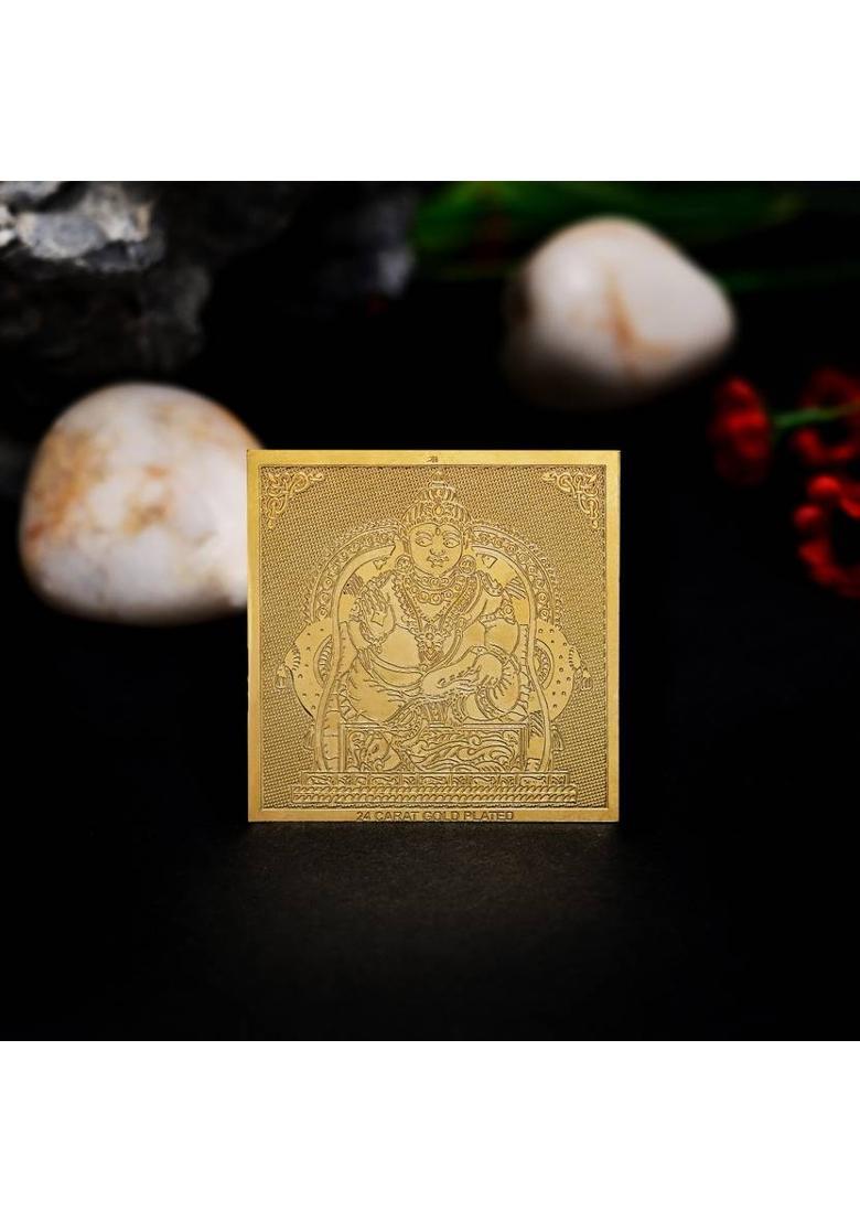 Rudra Centre Shree Kailash Dhan Raksha Yantra - Pocket Size Copper Yantra&nbsp;&nbsp;(Pack of 1) - Indya