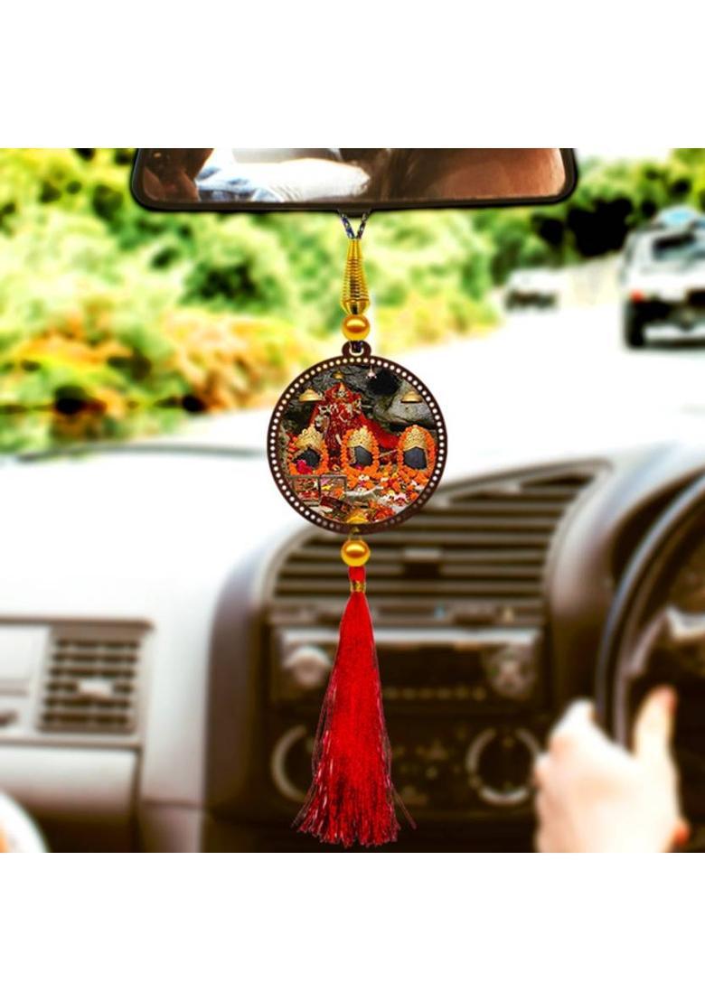 AFH Vahan Durghatna Nivarak Maruti Yantra 24 Gold Plated - For Health, Wealth, Prosperity and Success (10 x 10 cm) Brass Yantra&nbsp;&nbsp;(Pack of 1) - Indya