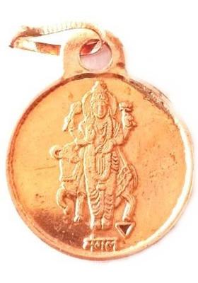 MNA Mangal Yantra Locket, Copper Mangal Yantra Pendent With Dori Copper Yantra&nbsp;&nbsp;(Pack of 1)