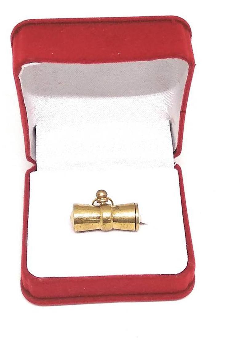 Astrosale Shri Ashtadhatu Gale ka Tabej in Gold Plated Brass Yantra&nbsp;&nbsp;(Pack of 1) - Indya