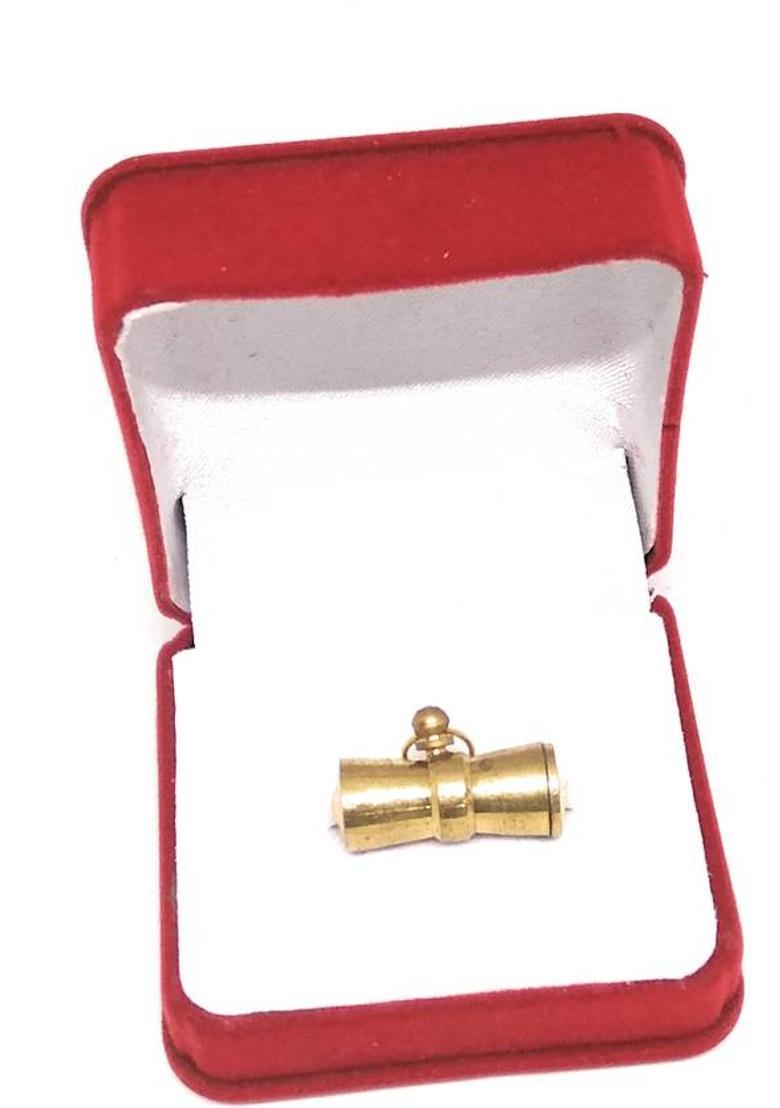 Astrosale Shri Ashtadhatu Gale ka Tabej in Gold Plated Brass Yantra&nbsp;&nbsp;(Pack of 1) - Indya