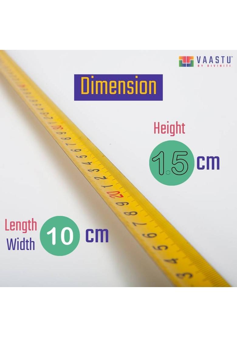 Vaastu By Diviniti Shri Sampoorna Sarv Kasht Nivaran Yantra Premium Wooden Frame Kawach Gold, Plated Yantra&nbsp;&nbsp;(Pack of 1) - Indya