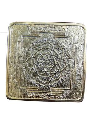 Kesar Zems Energised Mahamrutyunjay Yantra Plated Yantra