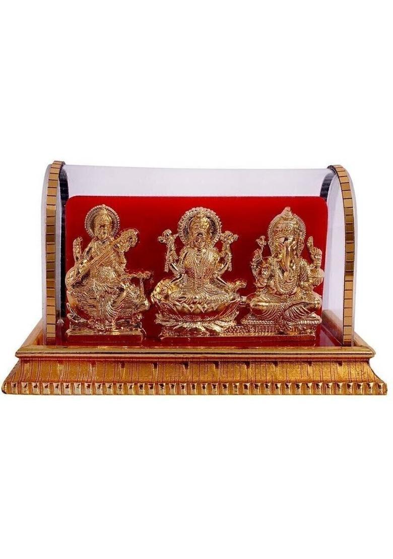 AERGLO Aerglo Sri Dhan Laxmi -Kuber Bhandari Yantra Brass Yantra - Indya