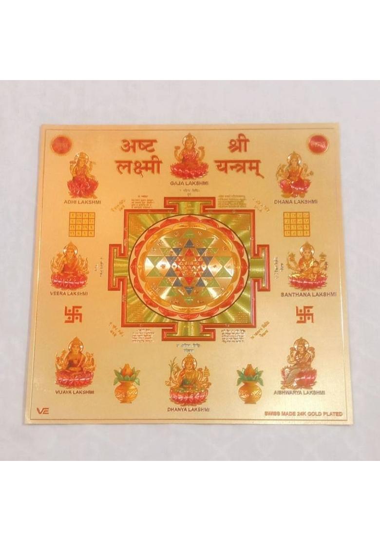 Kesar Zems Gold Yantra - Indya