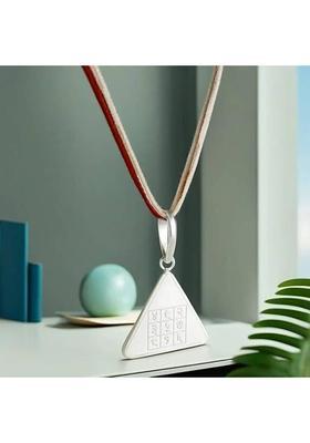Trishakti Siddha active Surya pyra Yantra Pendant Energised Locket Silver, Standard Silver Yantra&nbsp;&nbsp;(Pack of 1)