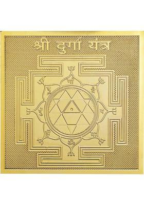 Rudra Centre Shree Durga Yantra - Pocket Size Copper Yantra&nbsp;&nbsp;(Pack of 1)