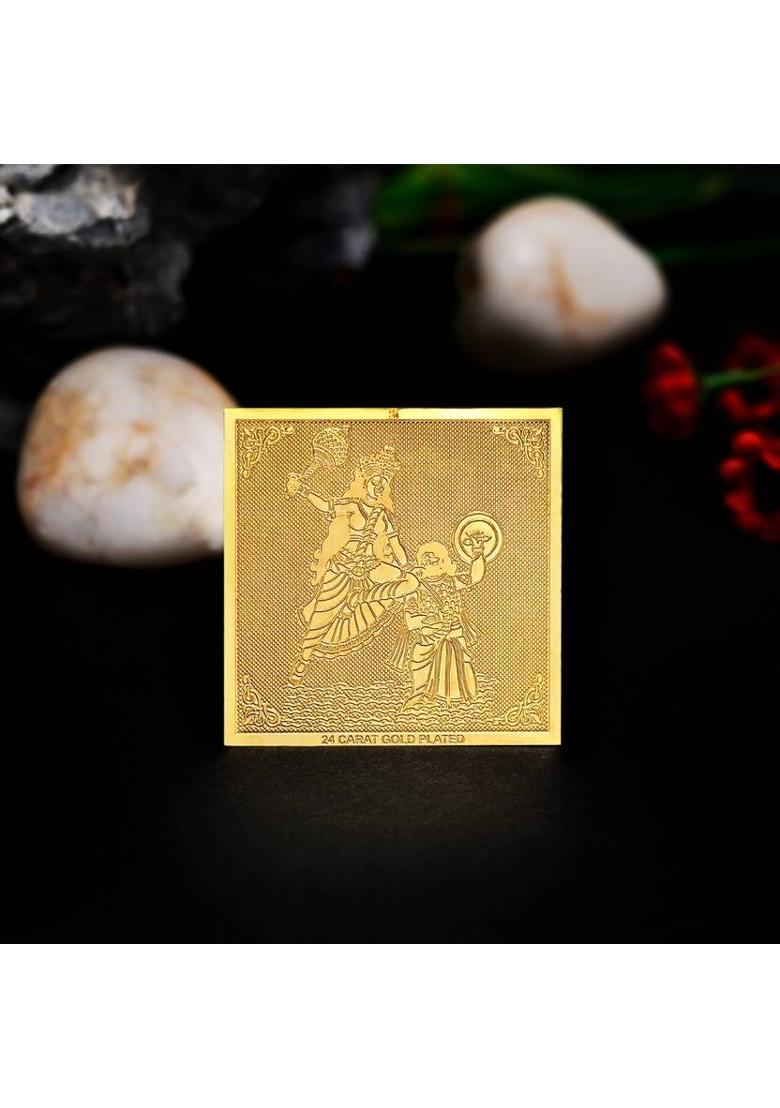 Rudra Centre Shree Baglamukhi Yantra - Pocket Size Copper Yantra&nbsp;&nbsp;(Pack of 1) - Indya