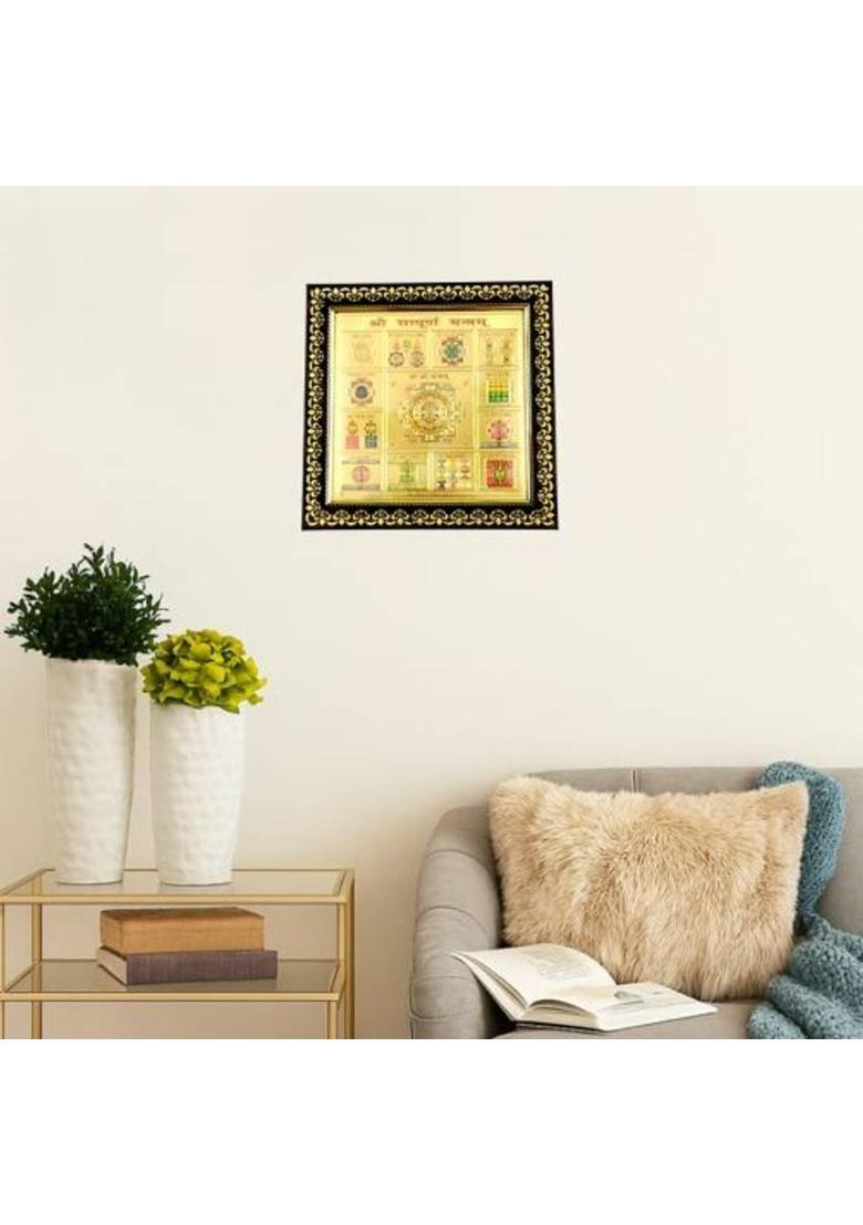 Phila Hub Wooden Yantra&nbsp;&nbsp;(Pack of 1) - Indya