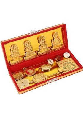 Lootnixx KannsSky Wooden, Brass Yantra Brass Yantra&nbsp;&nbsp;(Pack of 1)