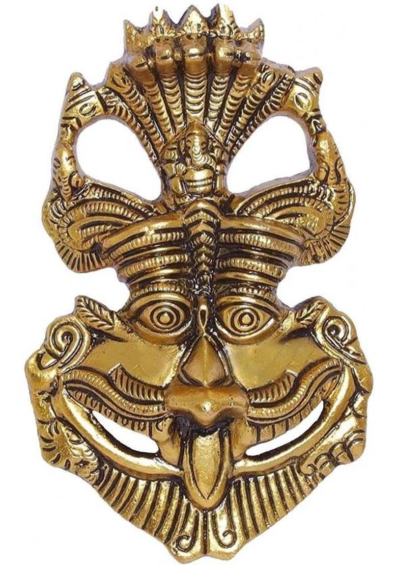 Agrey Decore Agrey Decore Shree Sampoorna Vastu Yantram Wooden, Brass Yantra&nbsp;&nbsp;(Pack of 1) - Indya