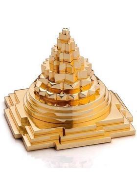 sanskaari shree Laxmi yantra Brass Yantra,Shree Sri Yantram,Metal Shree Yantra Meru Yantra Cast Iron Yantra&nbsp;&nbsp;(Pack of 1)