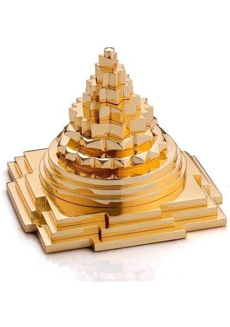 sanskaari shree Laxmi yantra Brass Yantra,Shree Sri Yantram,Metal Shree Yantra Meru Yantra Cast Iron Yantra&nbsp;&nbsp;(Pack of 1) - Indya